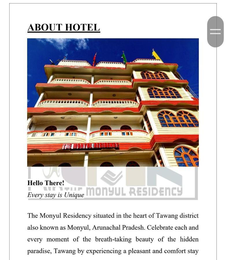 Отель The Monyul Residency Таванг Экстерьер фото